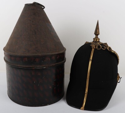 York & Lancs Regiment Officers Home Service Helmet - 3