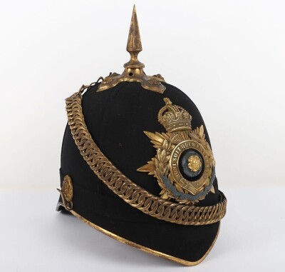 York & Lancs Regiment Officers Home Service Helmet - 11