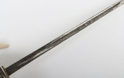 Victorian Infantry Officers 1895 Pattern Levee Sword - 6