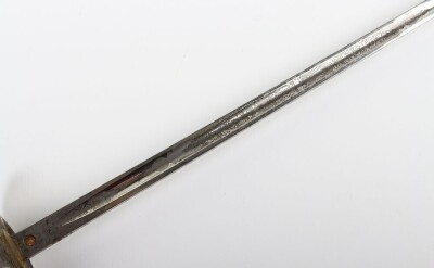 Victorian Infantry Officers 1895 Pattern Levee Sword - 9