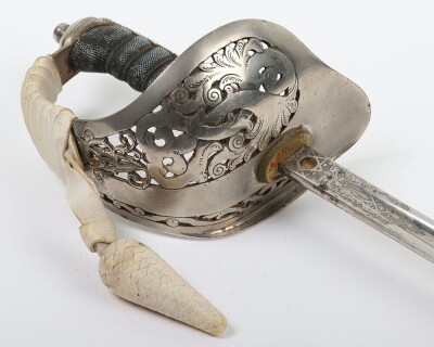 Victorian Infantry Officers 1895 Pattern Levee Sword - 14