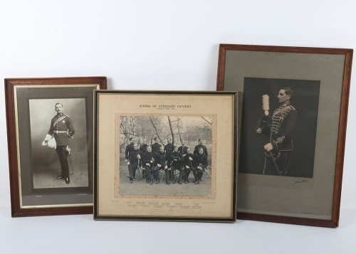 3x Framed Photographs of British Military Interest