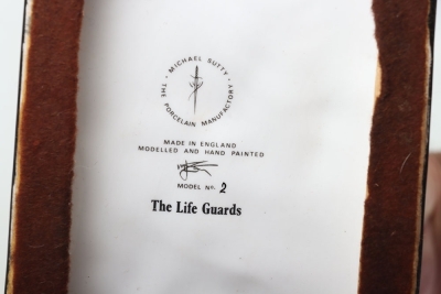 Michael Sutty Porcelain: The Life Guards. - 9