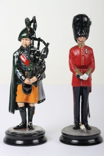 2 Michael Sutty Porcelain Figures