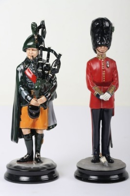 2 Michael Sutty Porcelain Figures