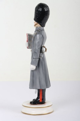 Michael Sutty Porcelain Figure: Irish Guards Officer. - 2