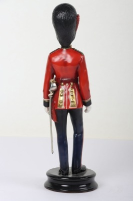 Michael Sutty Porcelain Figure: Coldstream Guards Officer in Full Dress - 3