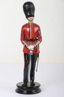 Michael Sutty Porcelain Figure: Grenadier Guards Officer in Full Dress.