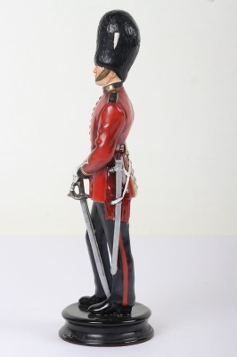 Michael Sutty Porcelain Figure: Grenadier Guards Officer in Full Dress. - 2