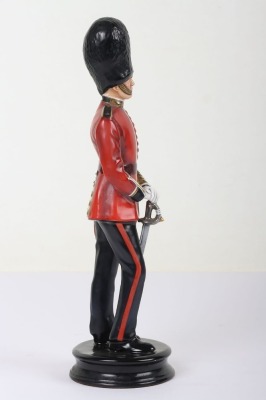 Michael Sutty Porcelain Figure: Grenadier Guards Officer in Full Dress. - 4