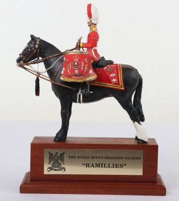 Sentry Box Figure: Royal Scots Dragoon Guards Drum Horse &lsquo;Ramillies&rsquo;. - 2