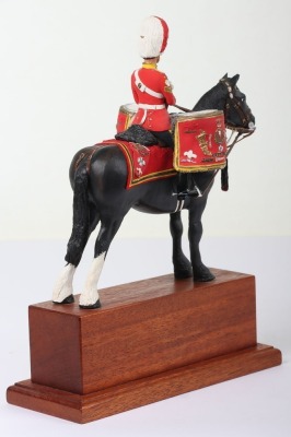 Sentry Box Figure: Royal Scots Dragoon Guards Drum Horse &lsquo;Ramillies&rsquo;. - 4