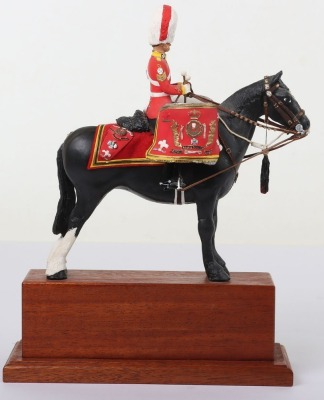 Sentry Box Figure: Royal Scots Dragoon Guards Drum Horse &lsquo;Ramillies&rsquo;. - 5