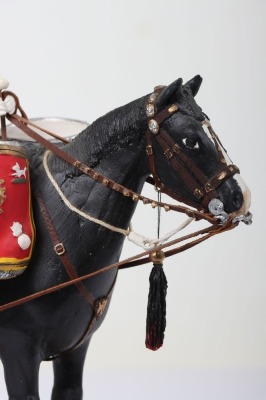 Sentry Box Figure: Royal Scots Dragoon Guards Drum Horse &lsquo;Ramillies&rsquo;. - 6