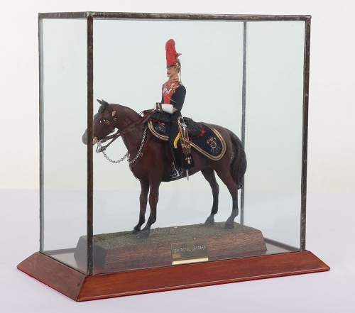 Sentry Box Figure: 12th Royal Lancers Officer.