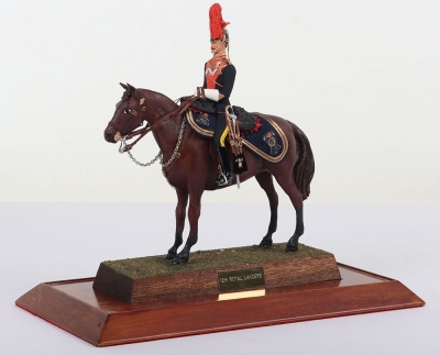 Sentry Box Figure: 12th Royal Lancers Officer. - 2