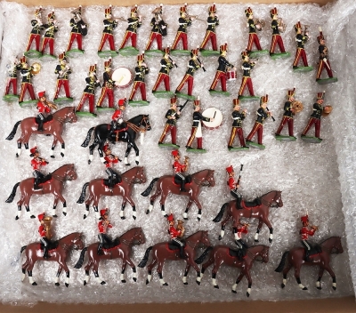 New Toy Soldiers, Ducal The Regimental Band of the Royal Hussars British Toy Soldier Co - 2