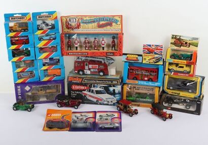 Twenty Nine Die Cast Vehicles boxed and loose.