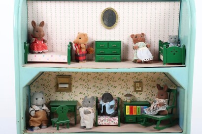 Scarce Vintage Tomy Sylvanian Families shop display Ideal Home Display number 1.