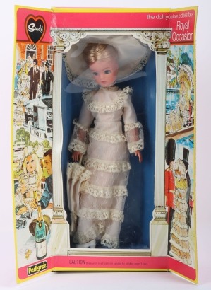 Vintage Sindy Pedigree Royal Occasion Doll Boxed.
