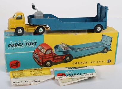 Vintage Corgi Major Toys Carrimore Low-Loader 1100 Boxed.