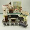 Collection of various dolls house furniture,