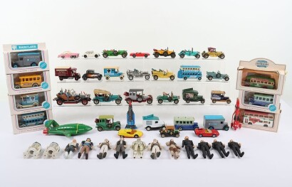 Collection of Vintage Diecast and action figures.