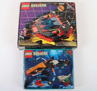 Two Vintage Lego Sets 6939 and 6155 boxed.