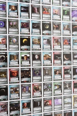 Three Scarce Star Trek Press Sheets for the Customizable Card Game. - 5