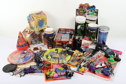 Collection of Batman and Robin Ephemera