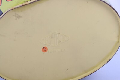 Scarce 1966 Batman and Robin Tin Bin. - 5