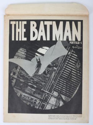 Scarce The Batman Portfolio number One set of four 1981 by Marshall Rogers. - 2