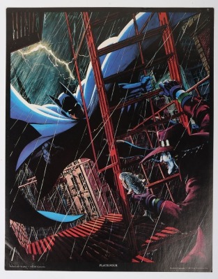Scarce The Batman Portfolio number One set of four 1981 by Marshall Rogers. - 4
