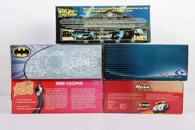 Five TV related 1/18 Scale Die Cast Model Cars Boxed. - 5