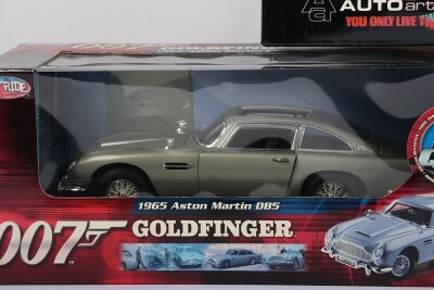Three 1/18 Scale James Bond 007 Die Cast Model cars. - 3