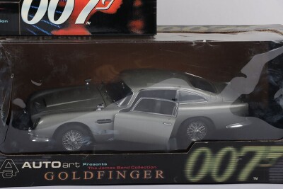 Three 1/18 Scale James Bond 007 Die Cast Model cars. - 4