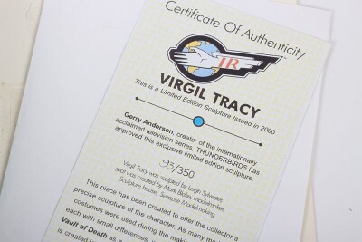 Scarce Thunderbirds Virgil Tracy Limited Edition Sculpture by Footprints Publishing. - 3