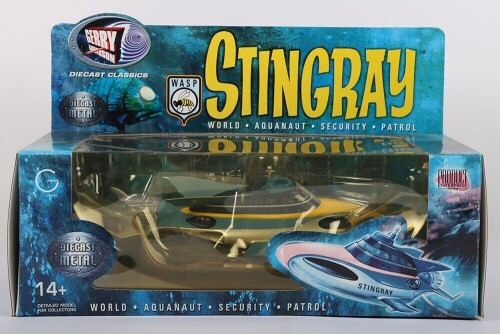 Gerry Anderson Stingray Product Enterprise Limited Diecast Metal Vehicle Model Vehicle.