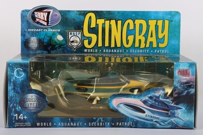 Gerry Anderson Stingray Product Enterprise Limited Diecast Metal Vehicle Model Vehicle.