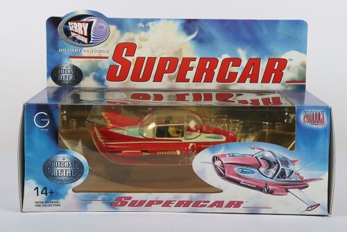 Gerry Anderson Supercar Product Enterprise Limited Diecast Metal Vehicle Model Vehicle.