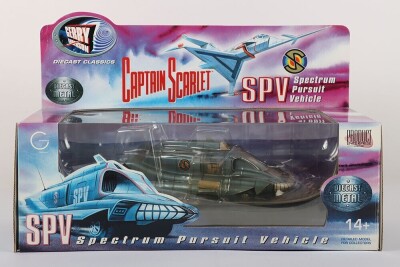 Gerry Anderson Captain Scarlet Product Enterprise Limited Diecast Metal SPV Spectrum Pursuit Vehicle Model Vehicle.