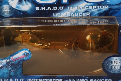 Gerry Anderson UFO S.H.A.D.O. Product Enterprise Limited Diecast Metal Interceptor with UFO Saucer Model Vehicle. - 4