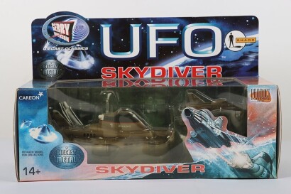 Gerry Anderson UFO S.H.A.D.O. Product Enterprise Limited Diecast Metal Skydiver Model Vehicle.