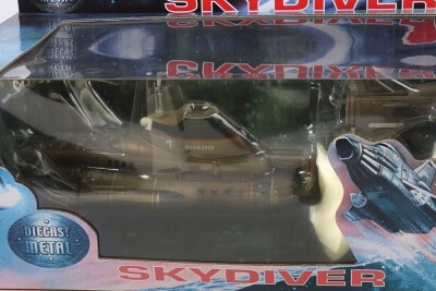 Gerry Anderson UFO S.H.A.D.O. Product Enterprise Limited Diecast Metal Skydiver Model Vehicle. - 4