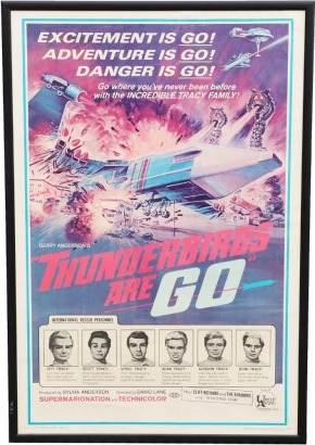 Thunderbirds are Go 1967 release Poster.
