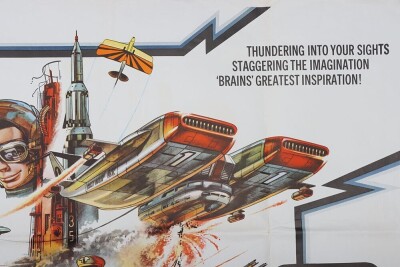 Thunderbird 6 1968 British Quad Film Poster Thunderbirds Gerry Anderson. - 3