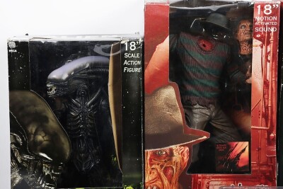 Eight TV Film related Toys Action Figures. - 2