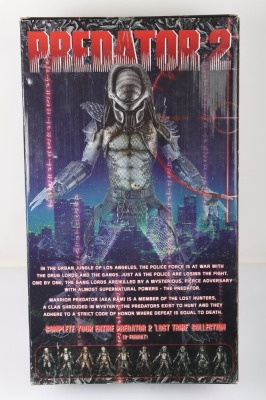 Predator 2 Warrior Predator Neca 1/4 Scale Action Figure Boxed Sealed. - 5