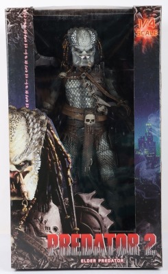Predator 2 Elder Predator Neca 1/4 Scale Action Figure Boxed Sealed.