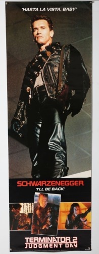 Original Terminator 2 Judgement Day Movie Poster.